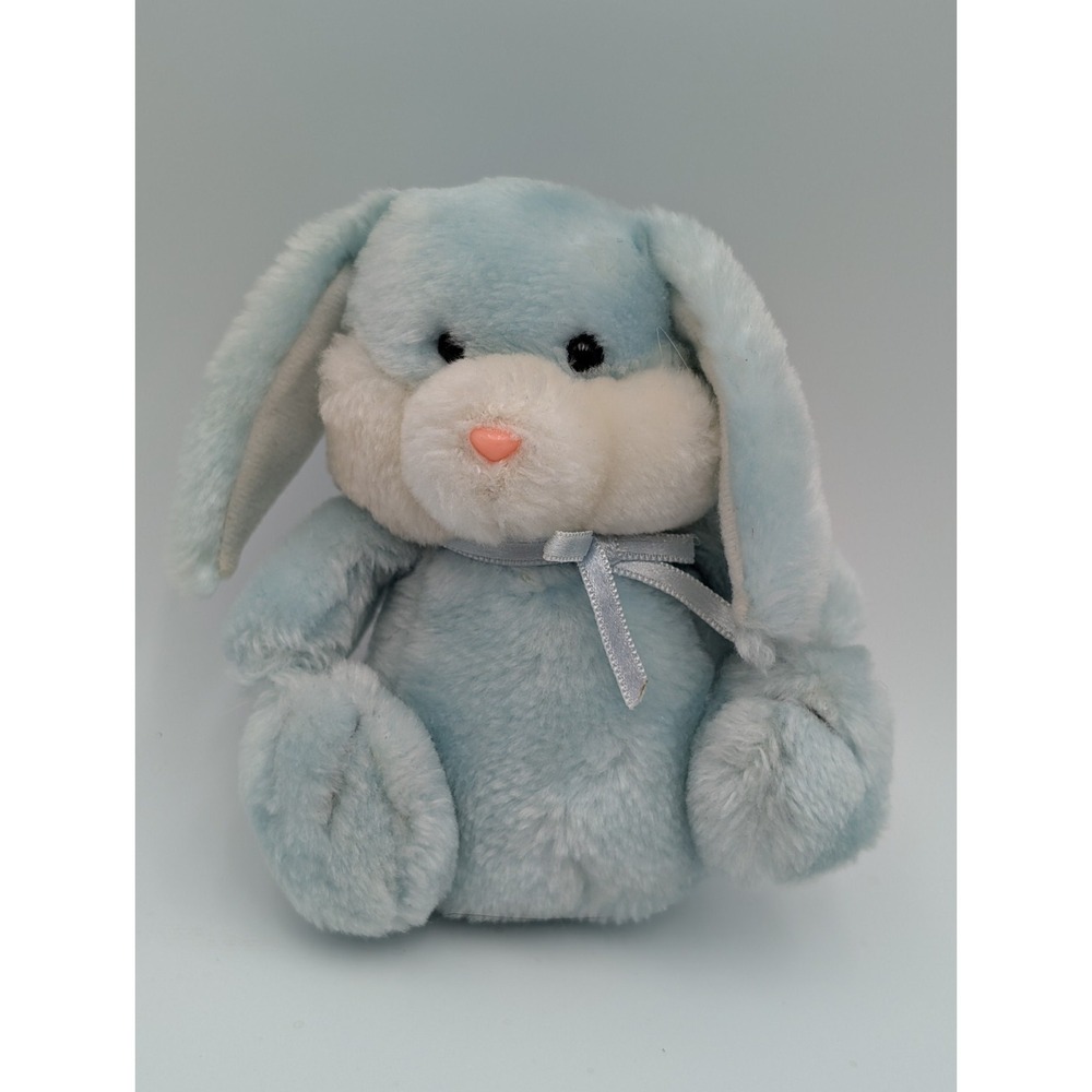 Soft Dreams Blue Rabbit Plush Bunny‎ 5.5 Inch Stuffed Animal Toy